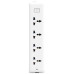 Deli E18337(03) 4-Ports Household Power Strip